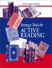 Front cover of Strategy Tools for Active Reading by Unknown