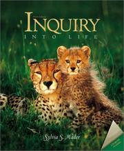 Cover of: Inquiry Into Life with ESP CD-ROM and E-Text CD-ROM by Sylvia S. Mader
