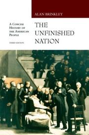 Cover of: Unfinished Nation Vol. II with E-source CD ROM; MP