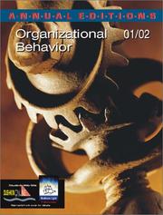 Cover of: Annual Editions: Organizational Behavior 01/02