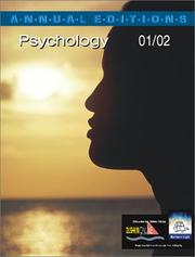 Cover of: Annual Editions: Psychology 01/02