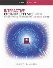Cover of: The Interactive Computing Series: Access 2002- Brief