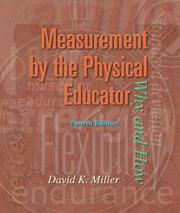 Cover of: Measurement by the Physical Educator with PowerWeb by David K. Miller