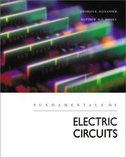 Cover of: Fundamentals of Electric Circuits with CD-ROM with Problem Solving Workbook with New 2.0 Release E-Text