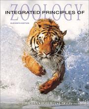 Cover of: Integrated Principles of Zoology