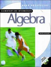 Cover of Elementary and Intermediate Algebra with SMART CD-ROM and OLC card (mandatory package) by Mark Dugopolski