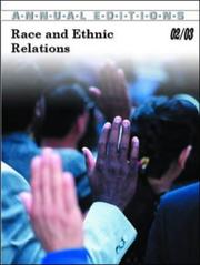 Cover of: Race and Ethnic Relations 2002-2003 (Annual Editions : Race and Ethnic Relations)