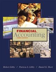 Cover of: Financial Accounting w/Student CD, Net Tutor and S&P package by Patricia Libby, Robert Libby, Daniel G. Short, Daniel G. Short, Patricia A. Libby