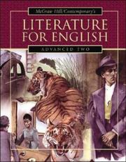 Cover of: Literature for English by Burton Goodman, Burton Goodman