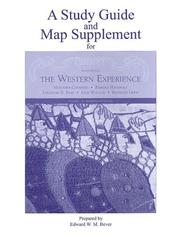 Cover of: Study Guide with Map Exercises, Volume I