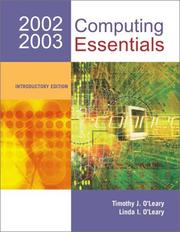 Cover of: Computing Essentials 2002-03 Introductory w/ Interactive Companion 3.0