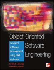 Cover of: Object-Oriented Software Engineering by Lethbridge