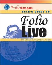 Cover of: FolioLive Student User Guide