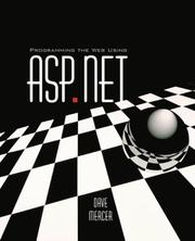 Cover of: Programming the Web Using ASP.Net (Web Programming Series) | Dave Mercer