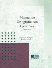 Cover of: Manual de Ortografio con Ejercicios