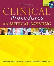 Cover of: Clinical Procedures for Medical Assisting