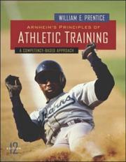 Cover of: Arnheim's Principles Of Athletic Training by William E. Prentice, Daniel D. Arnheim