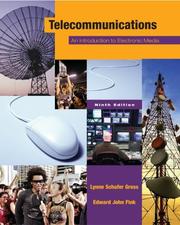 Cover of: Telecommunications: An Introduction to Electronic Media