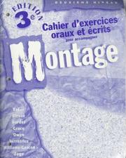 Cover of: Montage: Text and Workbook