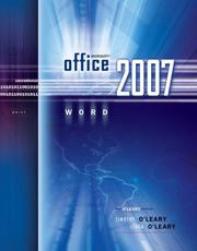 Cover of: Microsoft Office Word 2007 Brief (The O'Leary Series)