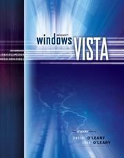 Cover of: Windows Vista Brief Edition (O'Leary Series) by Linda I O'Leary