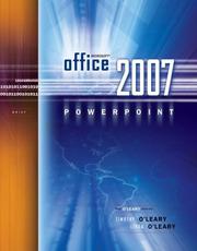 Cover of: Microsoft Office PowerPoint 2007 Brief (O'Leary Series) by Linda I O'Leary, Linda I O'Leary