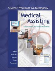 Cover of: Workbook to accompany Medical Assisting: Adminstrative and Clinical Procedures (without A&P)