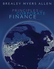 Cover of: Principles of Corporate Finance with S&P bind-in card by Richard A. Brealey, Stewart C Myers, Franklin Allen