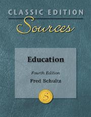 Cover of: Classic Edition Sources: Education, 4/e (Classic Edition Sources)