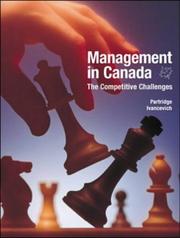 Cover of: Management by Partridge, Partridge