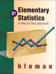 Cover of: Elementary Statistics by Allan G. Bluman