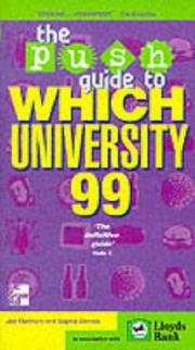 Cover of: PUSH Guide to Which University