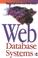 Cover of: Web Database Systems