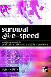 Cover of: Survival @ e-speed: Transformation Guide for Profitable Internet & Mobile Business