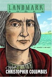 Cover of: Meet Christopher Columbus (Landmark Books)