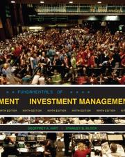 Cover of: Fundamentals of Investment Management with S&P bind-in card