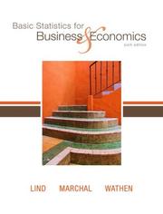 Cover of: Basic Statistics for Business and Economics with Student CD