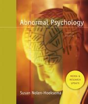 Cover of: Abnormal Psychology Media and Research Update with MindMap CD by Susan Nolen-Hoeksema