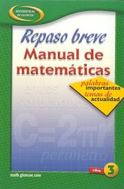 Cover of: Quick Review Math Handbook by McGraw-Hill