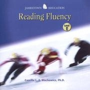 Cover of: Reading Fluency Level E Audio CD (Jamestown Education: Reading Fluency)