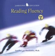 Cover of: Reading Fluency Level G Audio CD (Jamestown Education: Reading Fluency) by Camille Blachowicz