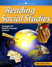 Cover of: Jamestown Education, Reading Social Studies: High Intermediate, Student Materials (Jamestown Education)
