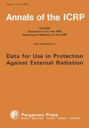 Cover of: ICRP Publication 51: Data for Use in Protection Against External Radiation
