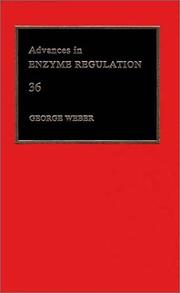 Cover of: Advances in Enzyme Regulation, Volume 36