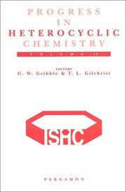 Cover of: Progress in Heterocyclic Chemistry, Volume 14 (Progress in Heterocyclic Chemistry)