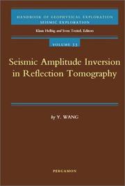 Cover of: Seismic Amplitude Inversion in Reflection Tomography (Handbook of Geophysical Exploration: Seismic Exploration)