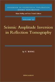 Cover of: Seismic Amplitude Inversion in Reflection Tomography (Handbook of Geophysical Exploration: Seismic Exploration) by Y. Wang