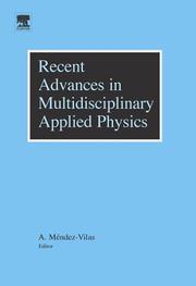 Front cover of Recent Advances in Multidisciplinary Applied Physics by Antonio Mendez-Vilas