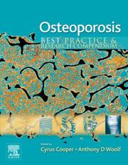 Cover of: Osteoporosis: Best Practice & Research Compendium