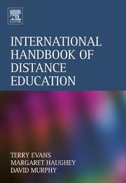 Cover of: International Handbook of Distance Education